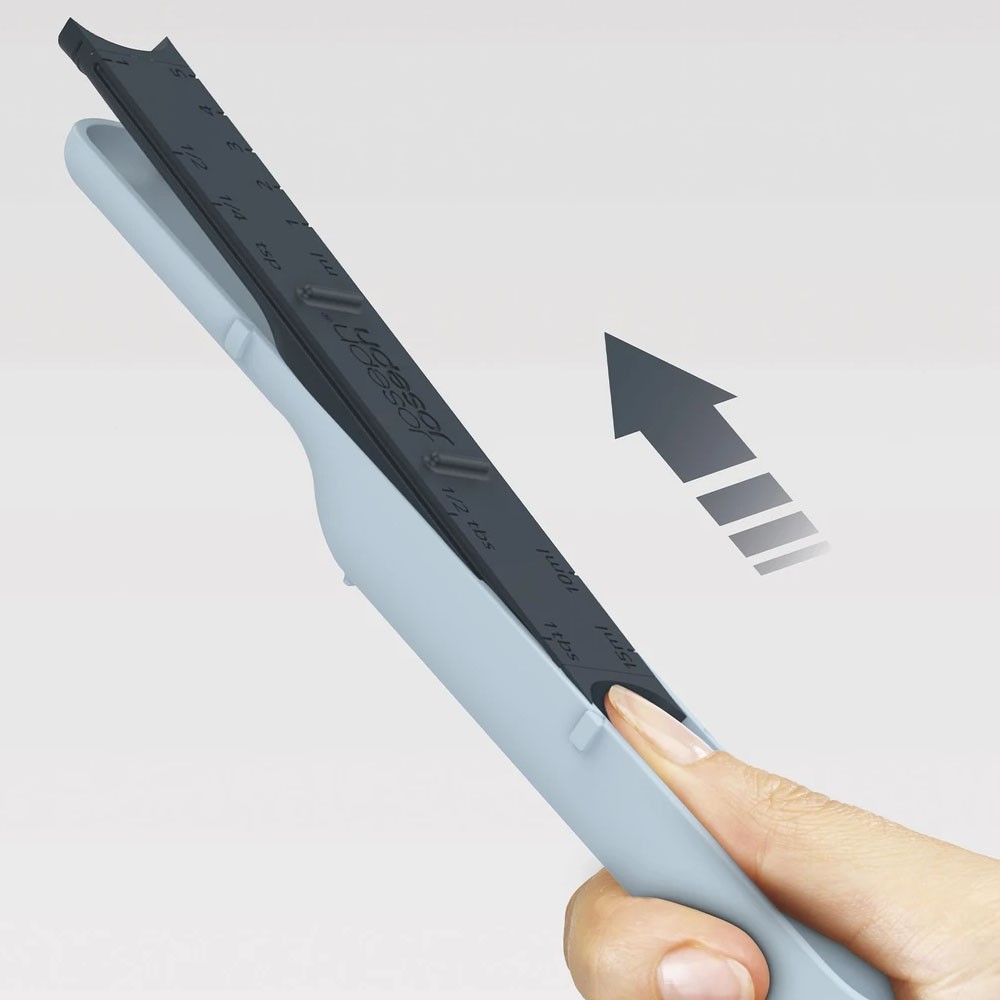 Регулируемая мерная ложка Joseph Joseph, голубая, 2,0 х 3,0 х 19,5 см