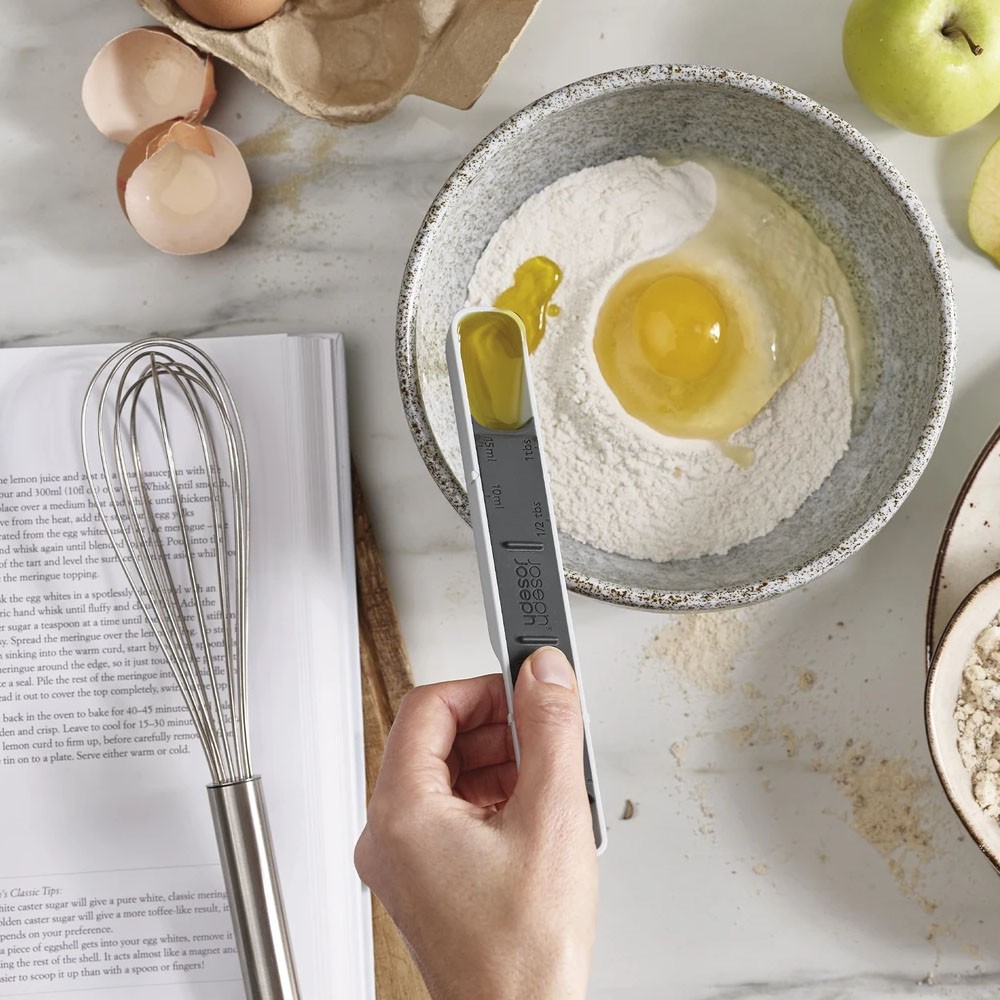 Регулируемая мерная ложка Joseph Joseph, голубая, 2,0 х 3,0 х 19,5 см