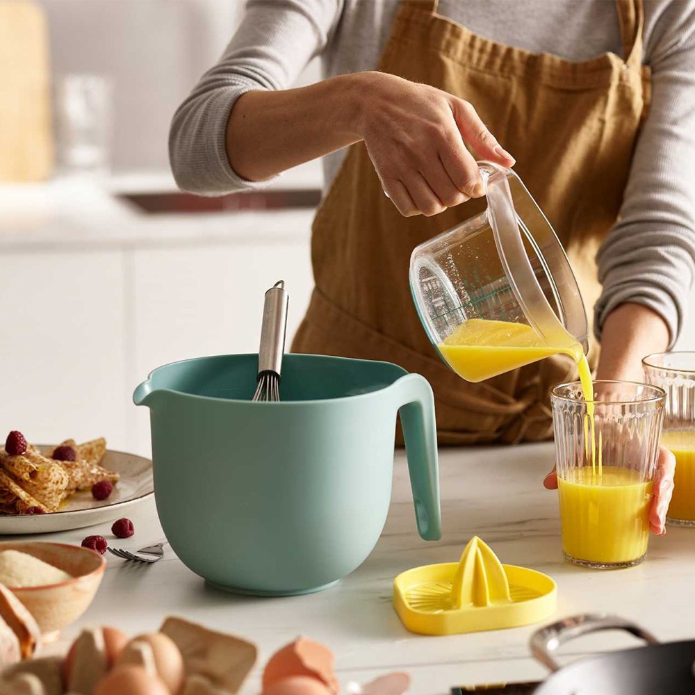 Набір для приготування 3-в-1, (глечик, миска, соковитискач) Joseph Joseph, бірюзовий, 15,5 х 19,0 х 24,5 см