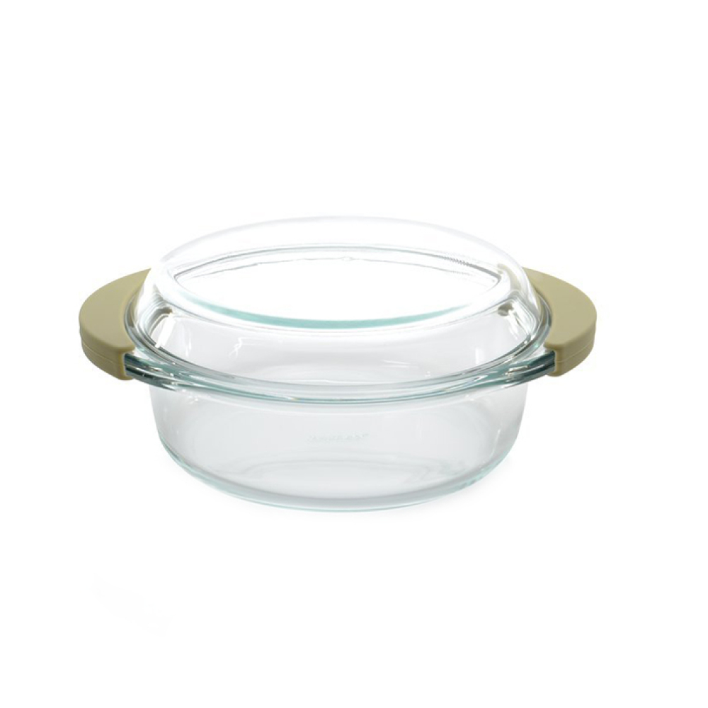 Каструля скляна з кришкою BergHOFF, 24 х 21 х 7 см, 1,5 л