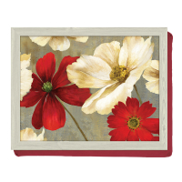 Поднос с подкладкой Kitchen Craft Flower Study, 44 x 34 см