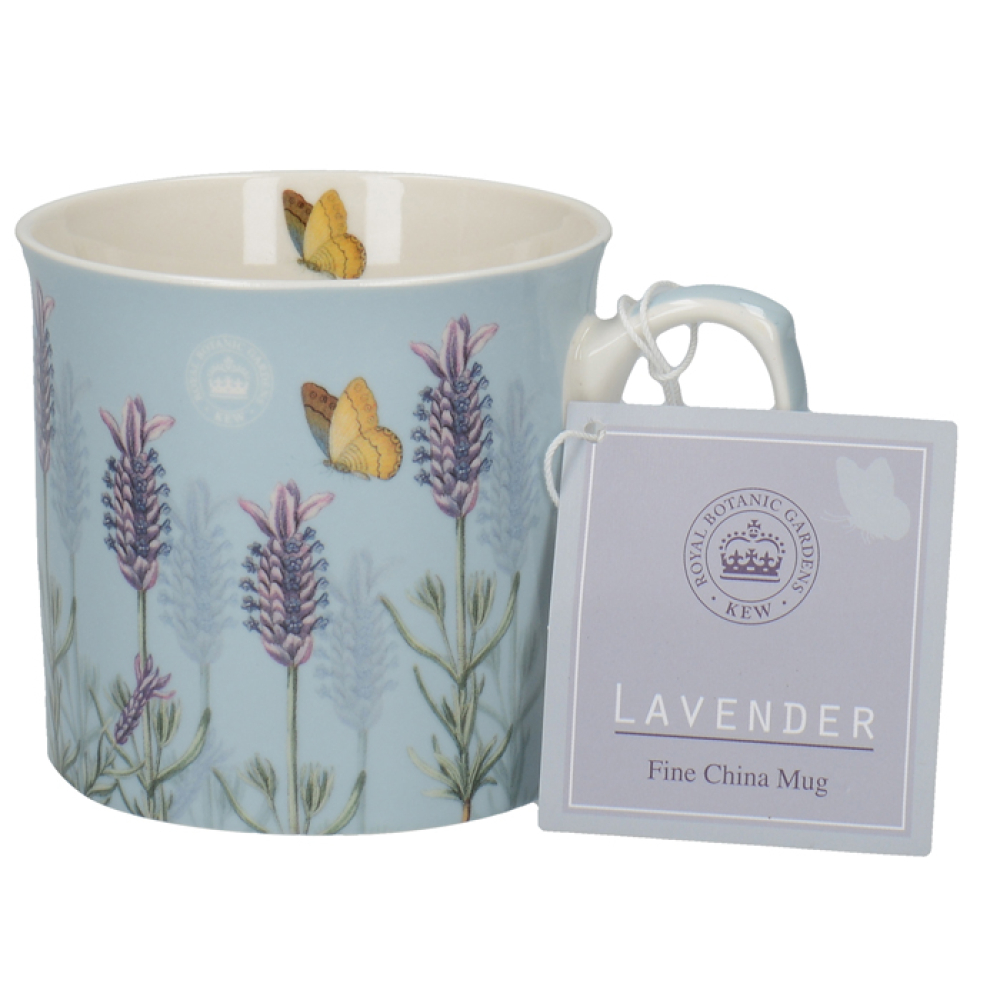 Кухоль для чаю CreativeTops LAVENDER, порцеляна, білий, 230 мл