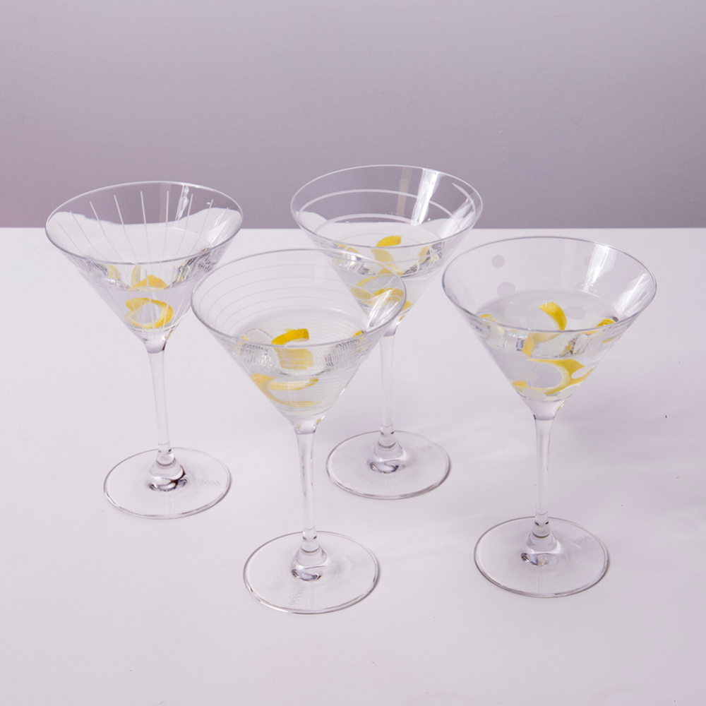 Набір келихів для мартіні Mikasa CHEERS, скло, 290 мл, 4 шт.