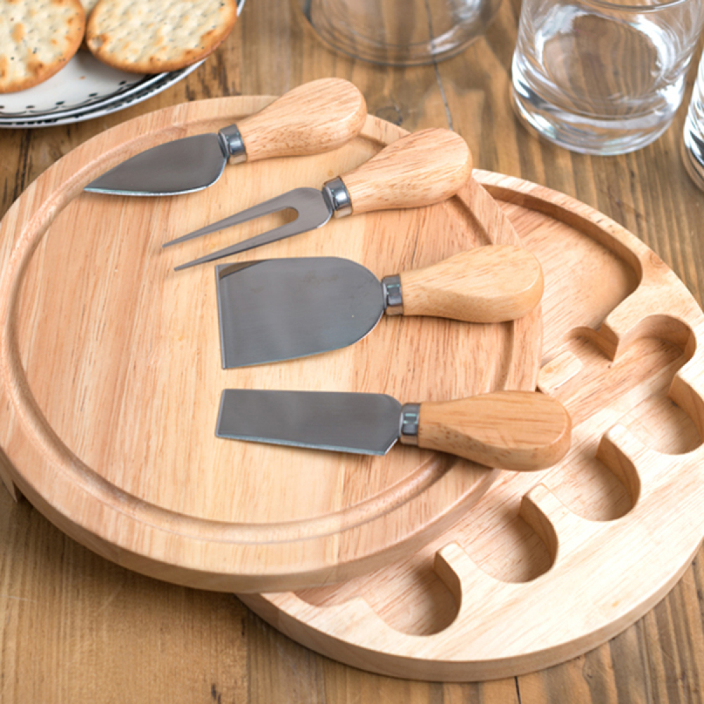 Набор кухонных аксессуаров для сыра CreativeTops GOURMET CHEESE, 21 x 21 x 3,8 см