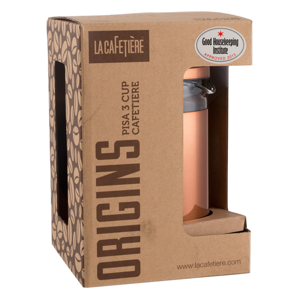 Френч-пресс для кофе CreativeTops Pisa, медный, 350 мл