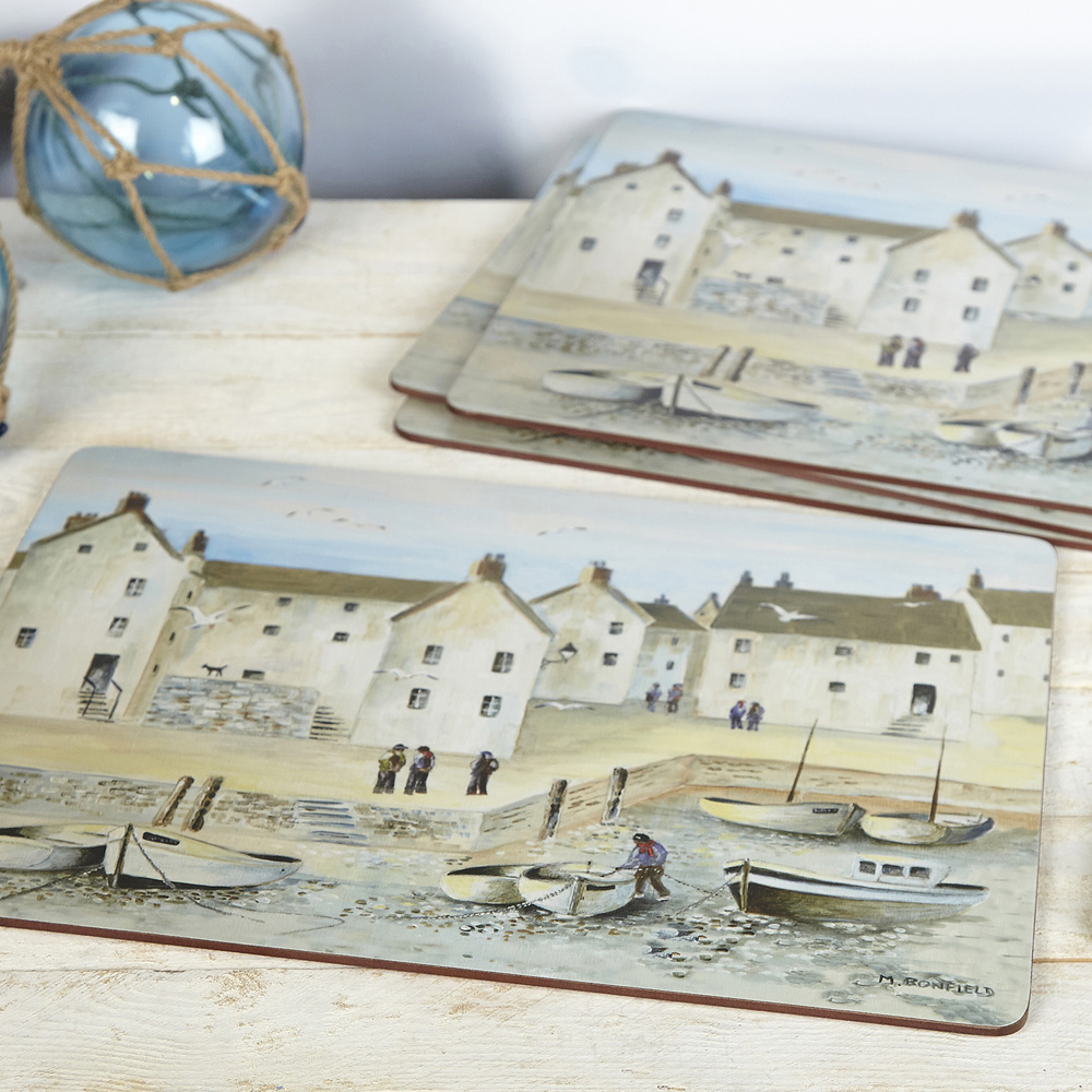 Набір коркових підставок під тарілки Kitchen Craft Harbour, 40 х 29 см, 4 шт.