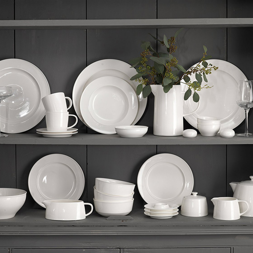 Набір з трьох мисок сервіровки Mikasa Ridged, порцеляна