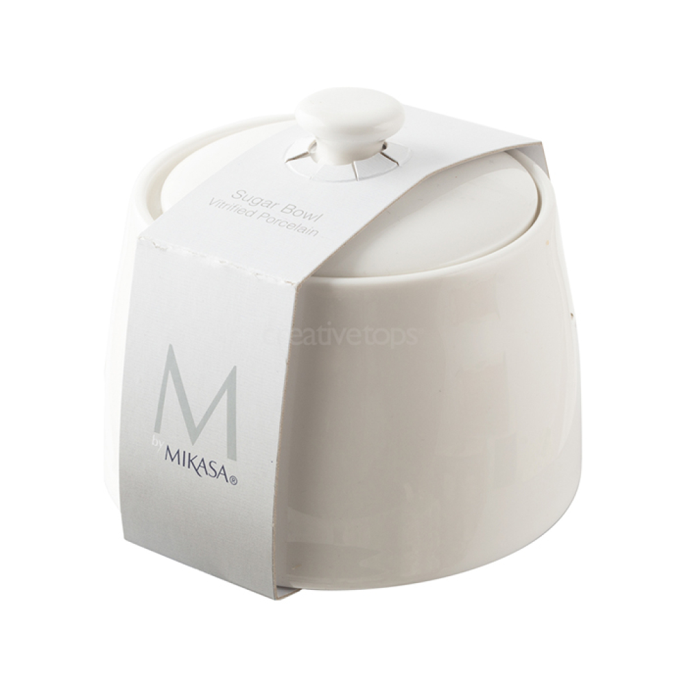 Сахарница Mikasa Ridged, диам. 10 см, фарфор