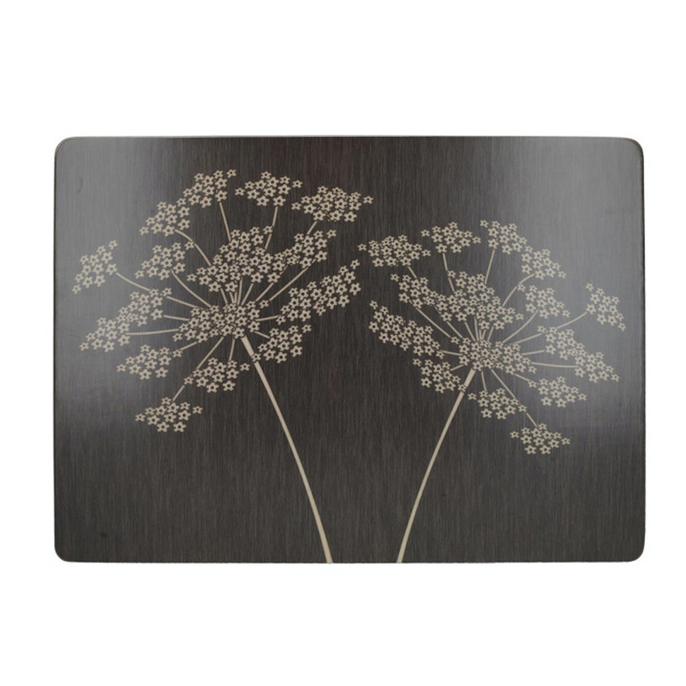 Набор пробковых подставок Creative Tops Silhouette, 40 x 29 см, 4 шт.