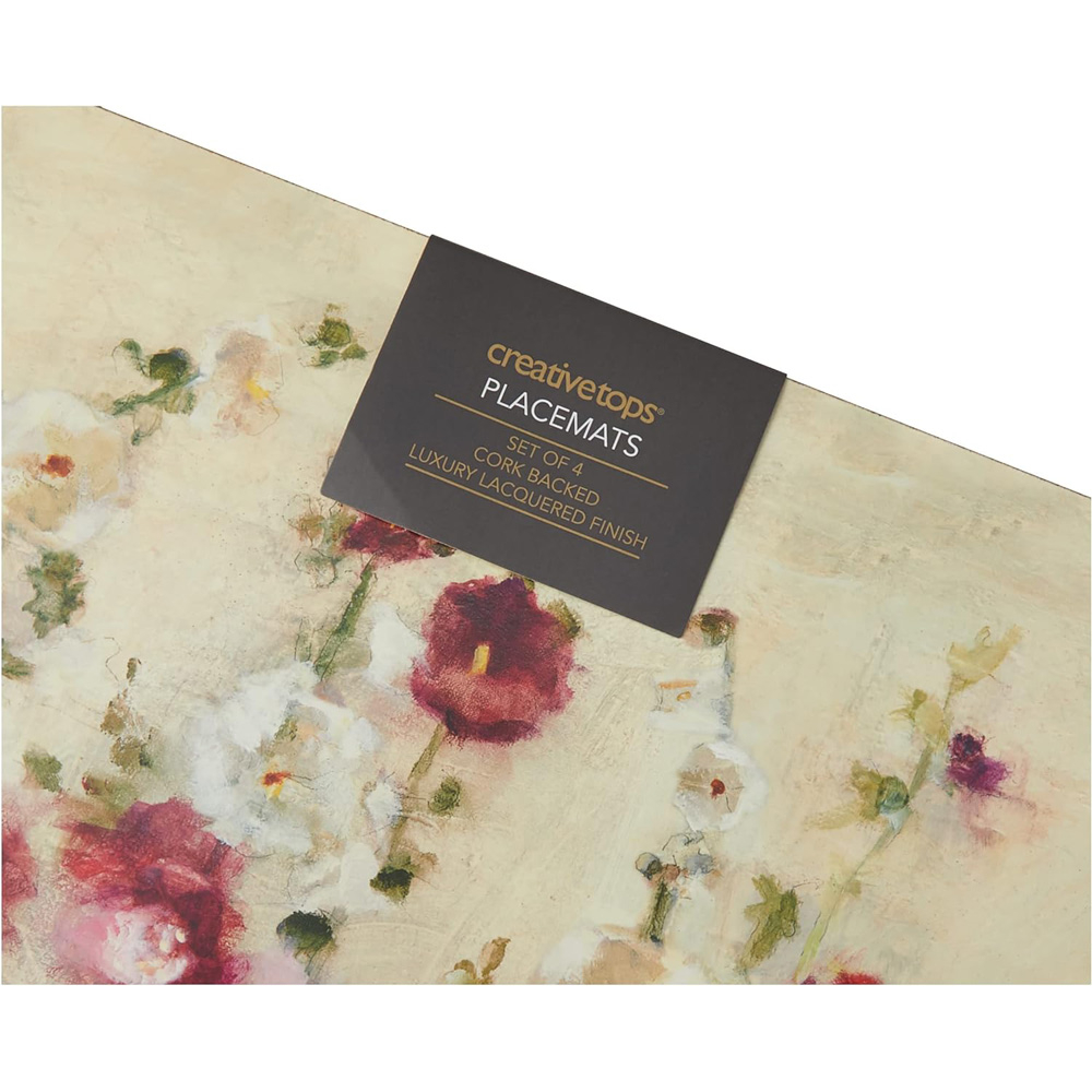 Набір коркових підставок під тарілки Creative Tops Wild Field Poppies, 40 x 29 см, 4 шт.