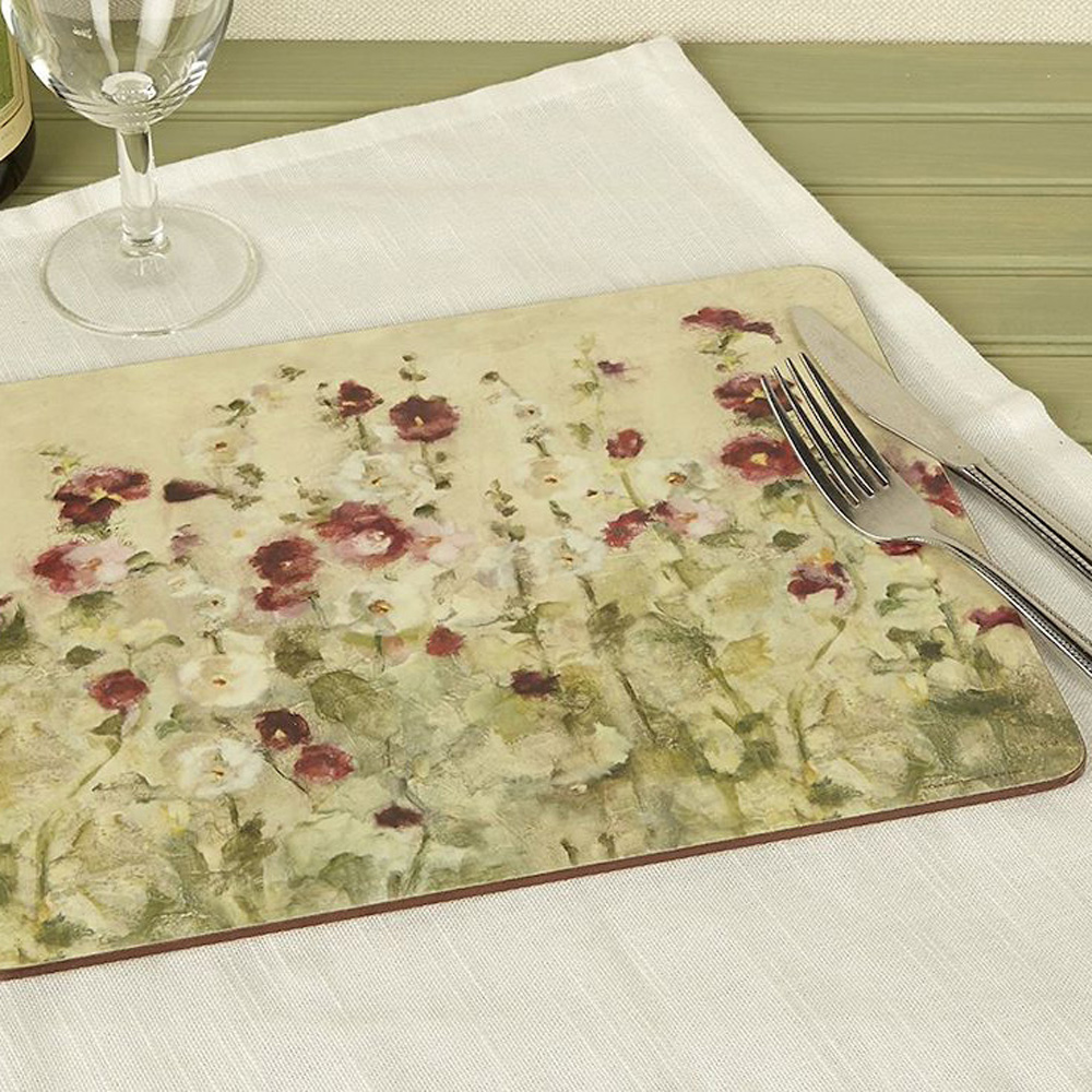 Набір коркових підставок під тарілки Creative Tops Wild Field Poppies, 40 x 29 см, 4 шт.