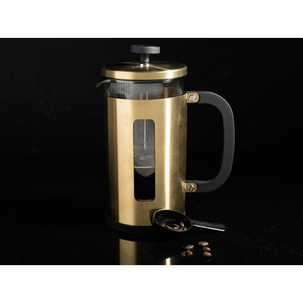 Френч-пресс CreativeTops Pisa, золотой, 1000 мл