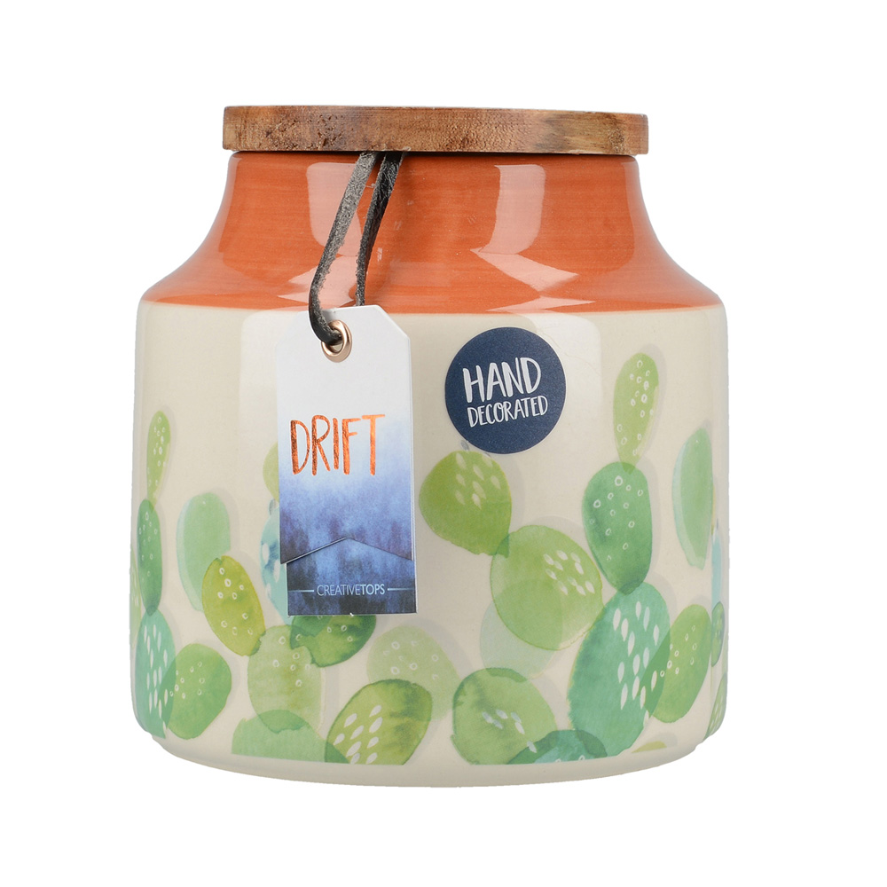 БанкаMikasa для хранения Mikasa Drift Cactus, керамика, 900 мл