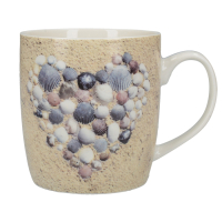 Кружка CreativeTops SHELL HEART Everyday Home, фарфор, 400 мл
