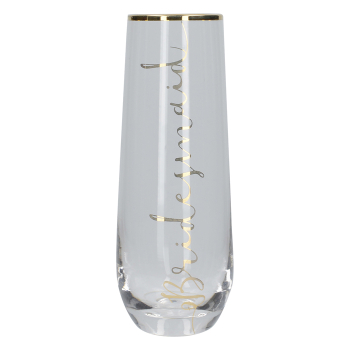 Стакан для шампанского CreativeTops Bridesmaid Wedding Belles, 300 мл