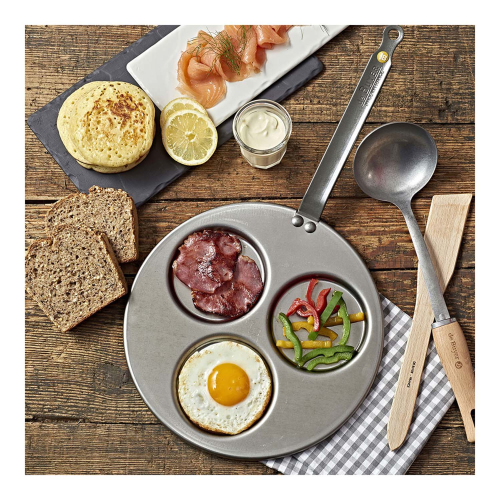 Сковорода для блинов De Buyer MINERAL B, диам. 27 см (на 3 блинчика)