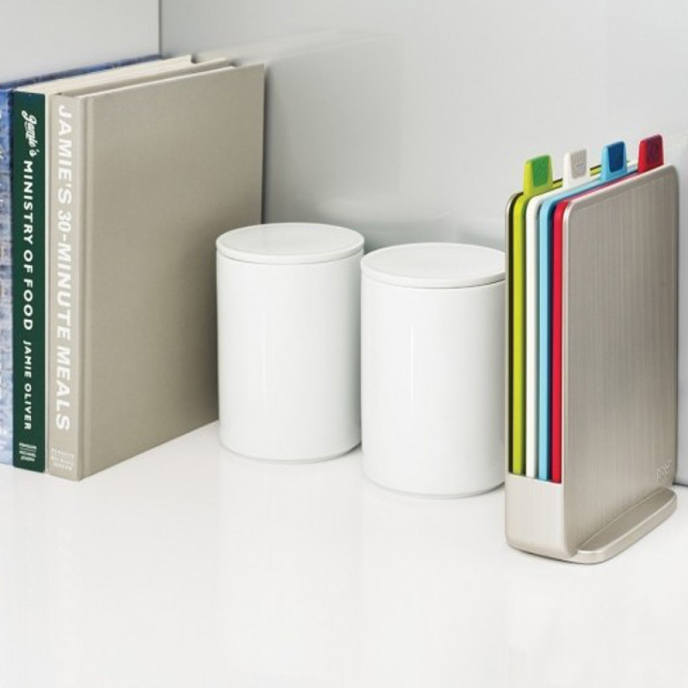 Набір обробних дощок з кейсом для зберігання Joseph Joseph Index, 15,0 х 4,0 х 24,0 см, 5 см