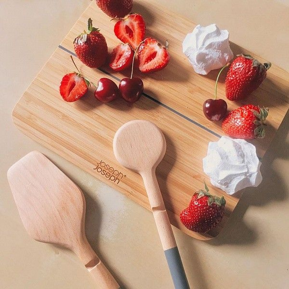 Дошка обробна Joseph Joseph Chop2Pot, бамбук, 21 х 26 х 1 см