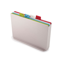 Набор разделочных досок с ярлычками
и кейсом для хранения Joseph Joseph CHOPPING BOARDS, 34,6 х 27,3 х 8,3 см, 5 пр.