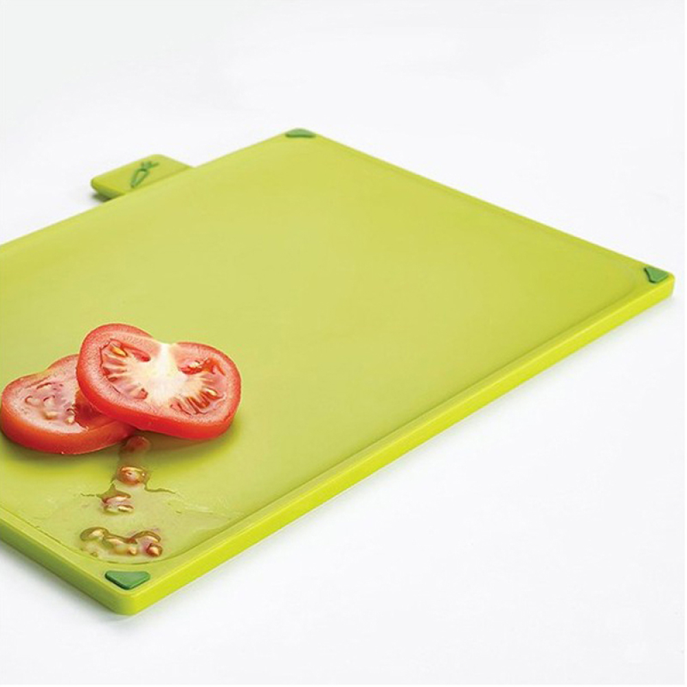 Набор разделочных досок с ярлычками
и кейсом для хранения Joseph Joseph CHOPPING BOARDS, графит, 34,6 х 27,3 х 8,3 см, 5 пр.