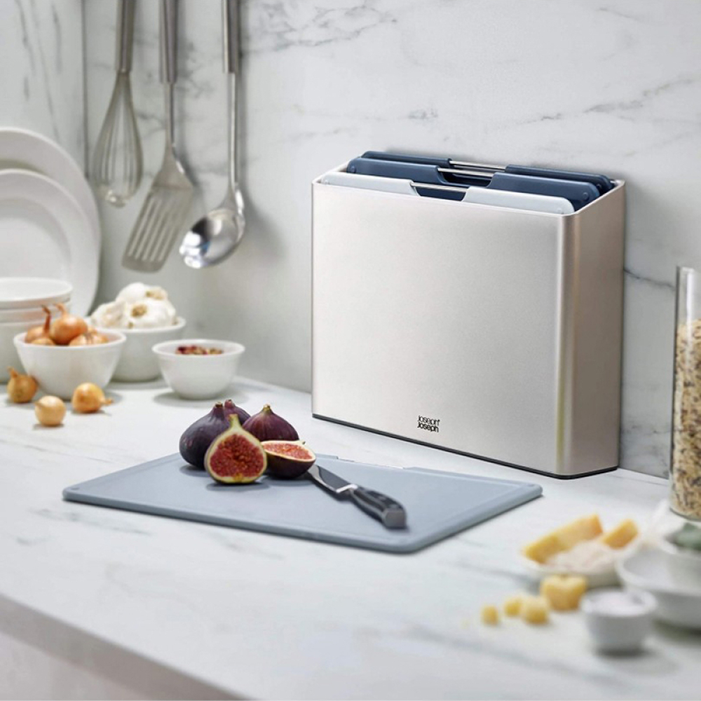 Набор разделочных досок с кейсом для хранения Joseph Joseph CHOPPING BOARDS, 26,2 х 35,7 х 7,6 см, 5 пр.