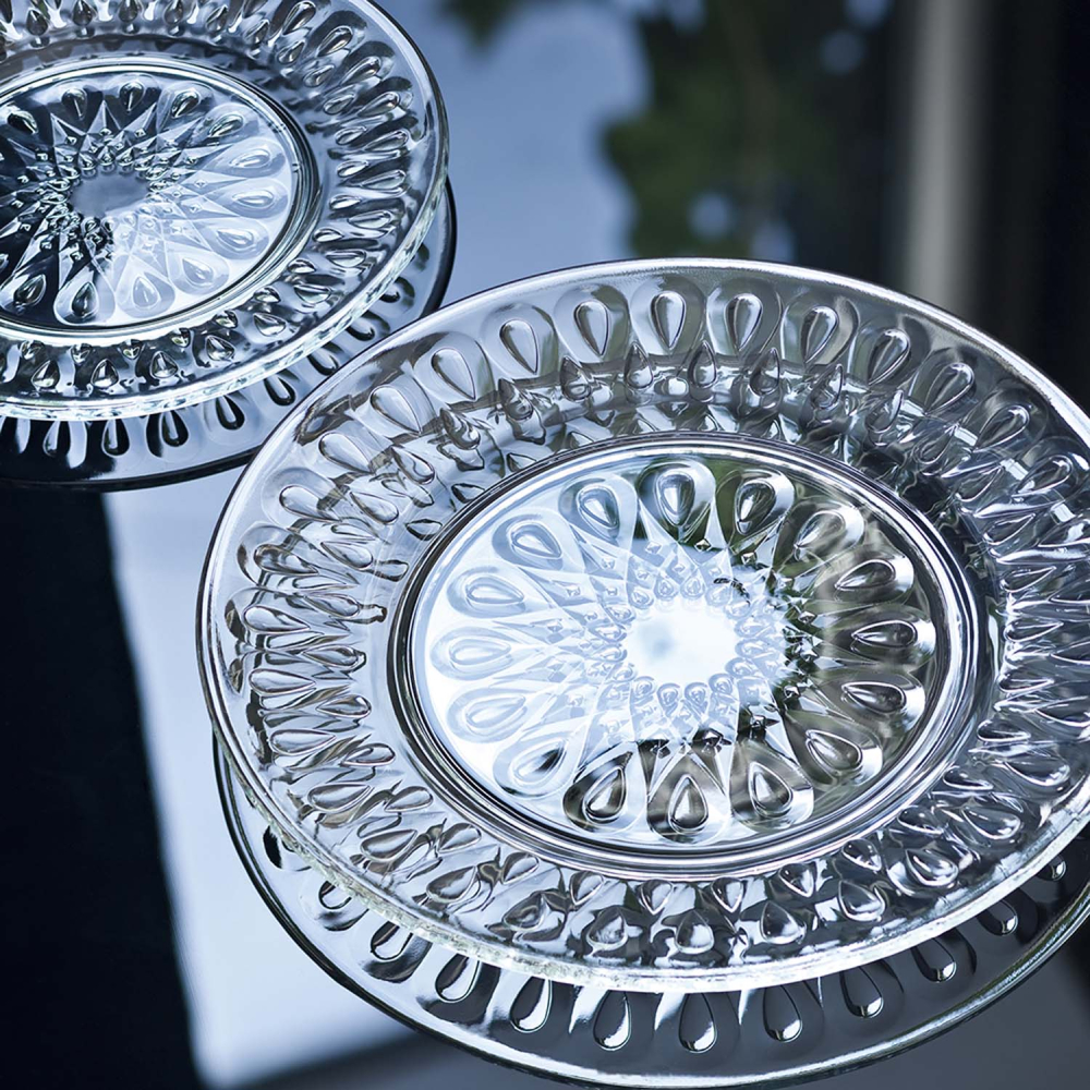 Тарілка для десерту La Rochere Lyonnais, антрацит, діам. 21 см