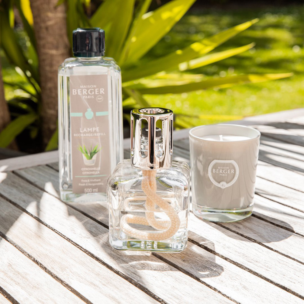 Свічка ароматизована протимоскітна Maison Berger Paris CITRONELLA, 240 гр.