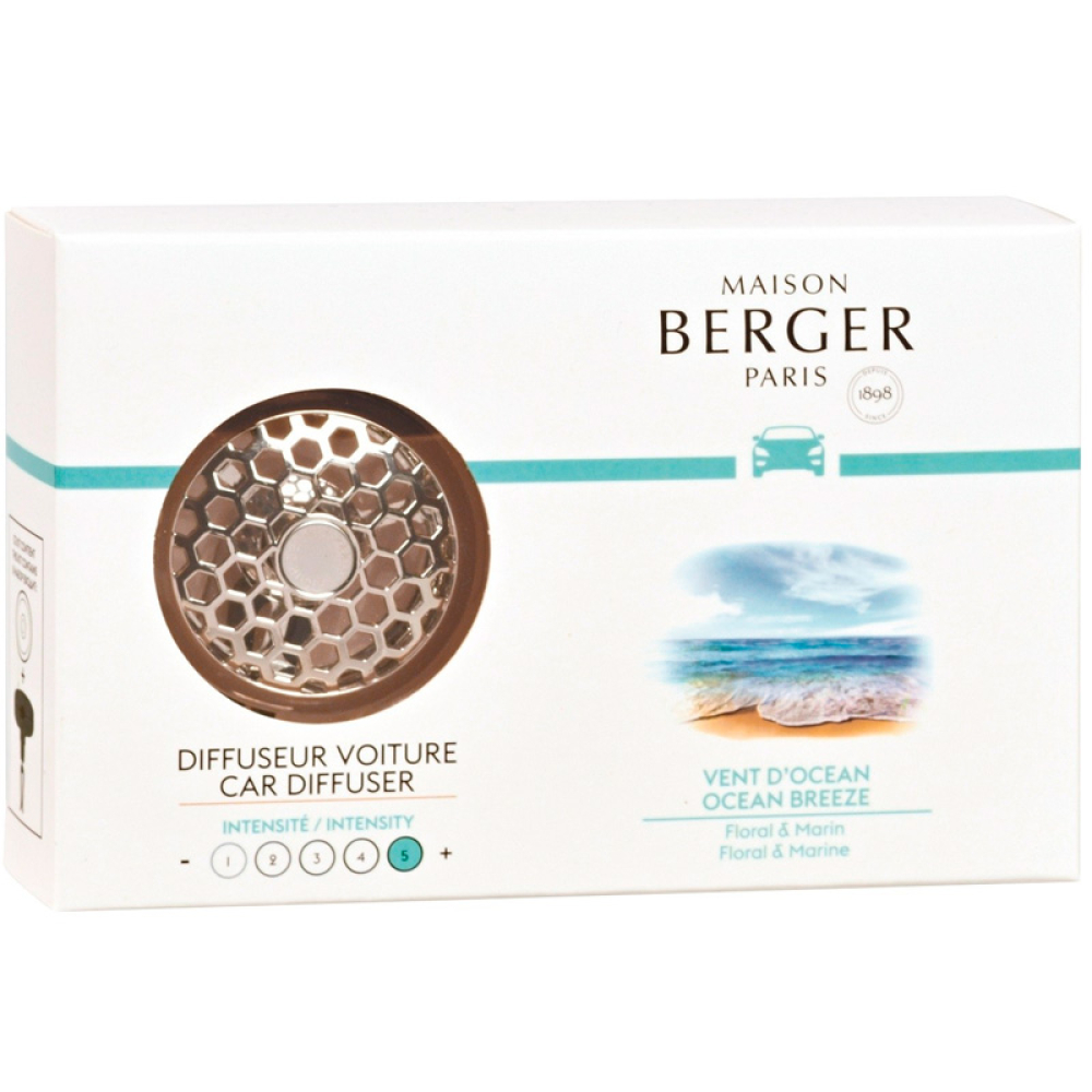 Дифузор для автомобіля Maison Berger Paris з ароматом OCEAN BREEZE