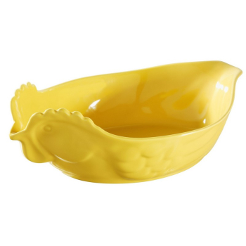Блюдо для птицы Revol, желтое, 2 л, 34 х 22 х 7 см