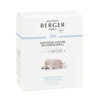 Картридж для диффузора для автомобиля Maison Berger Paris с ароматом COTTON CARESS, 2 шт.