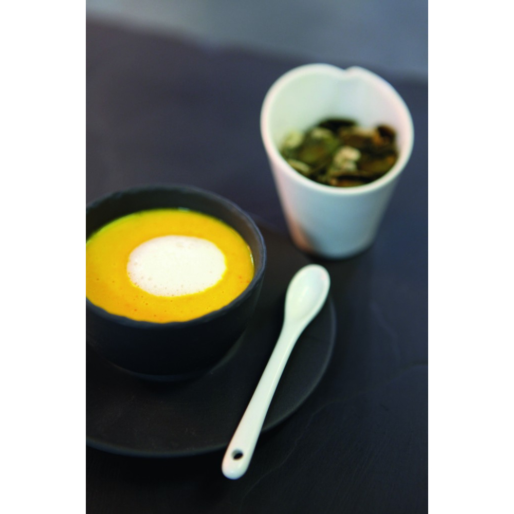 Чаша з базальту, Revol чорна, діам. 7,5 см h 4,5 см 0,08 л