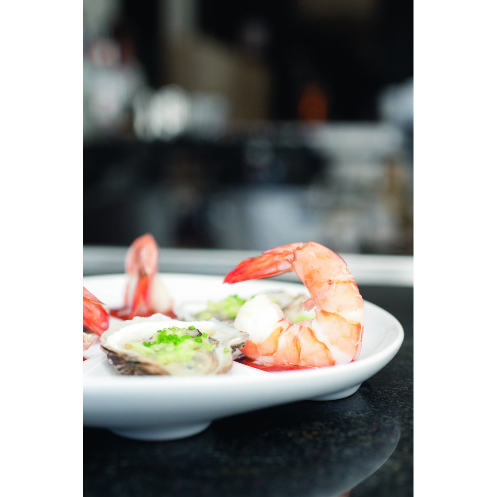 Тарелка для устриц Revol, белая