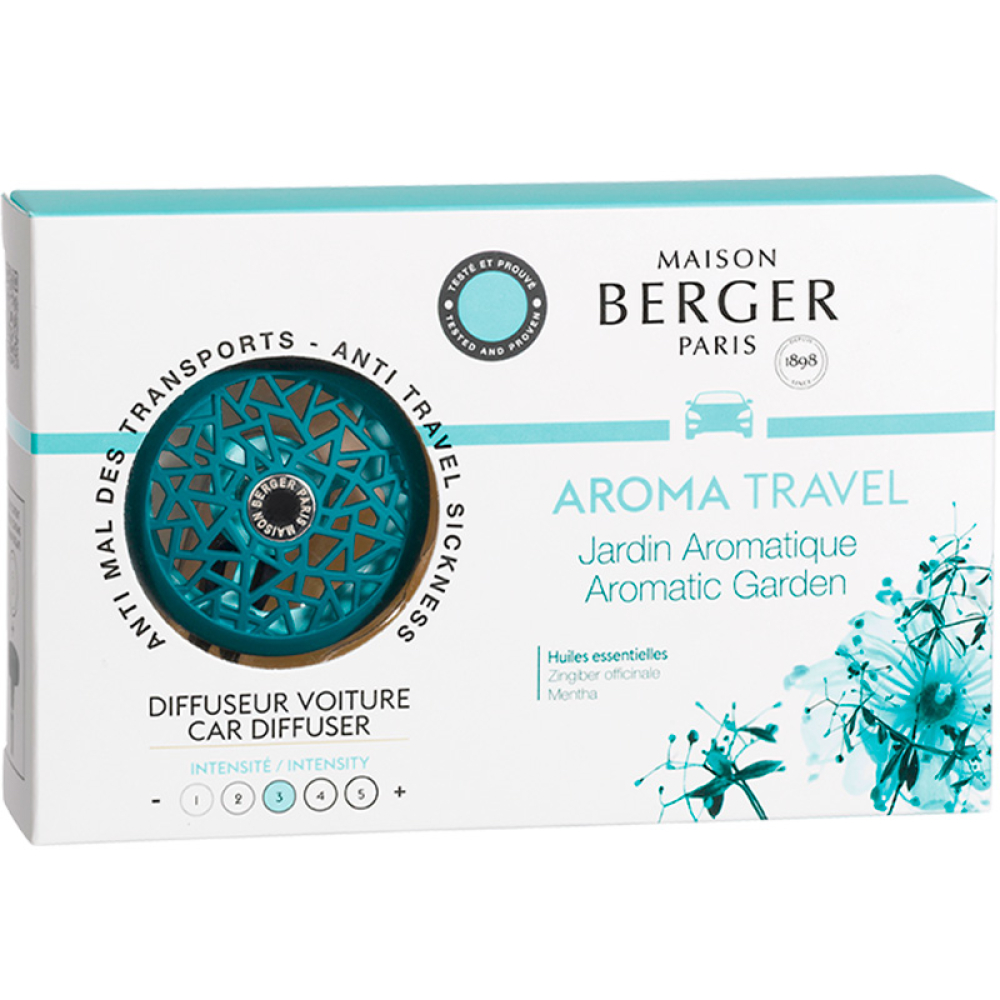 Диффузор для автомобиля Maison Berger Paris с ароматом AROMA TRAVEL