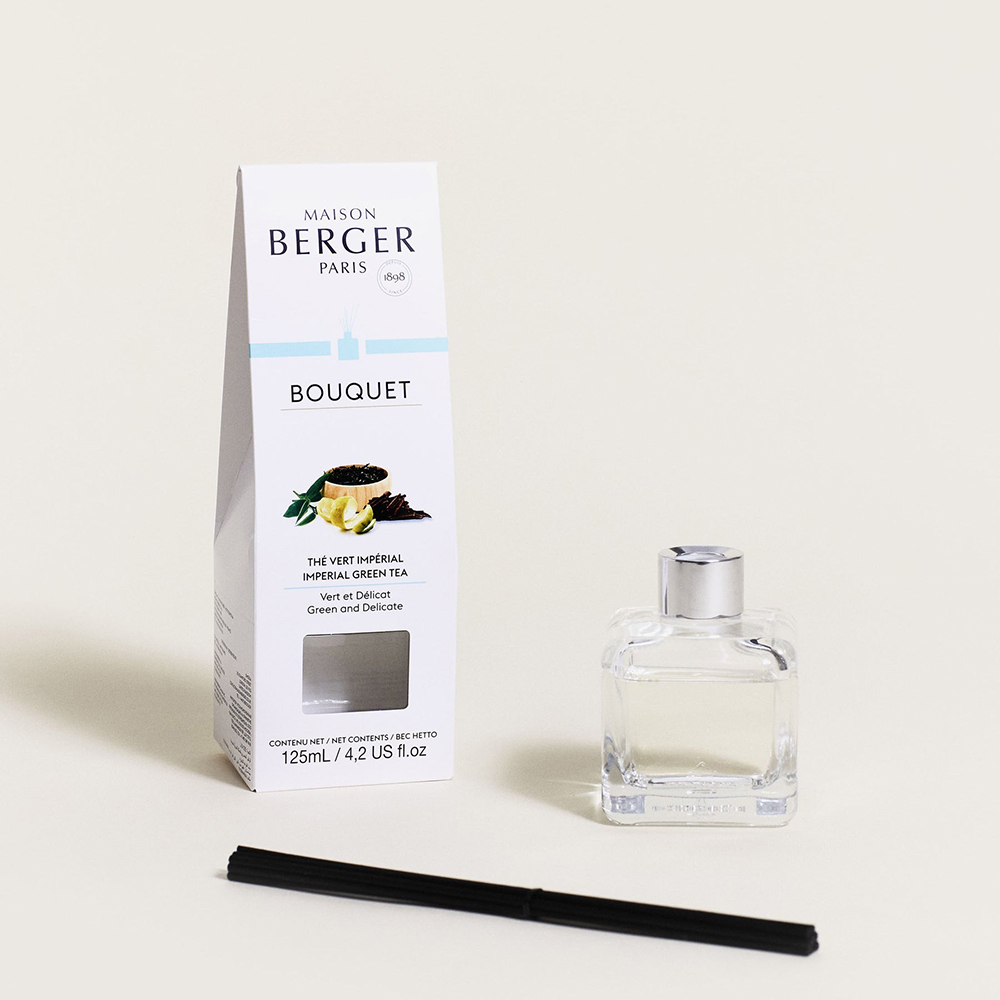 Диффузор Maison Berger Paris ICE CUBE с ароматом IMPERIAL GREEN TEA, 125 мл