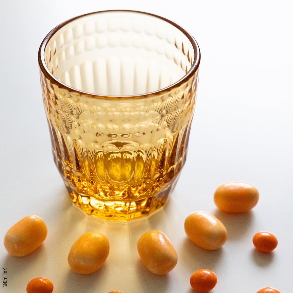 Стакан для напитков La Rochere COTES MANDARINE, выс. 9 см, 270 мл