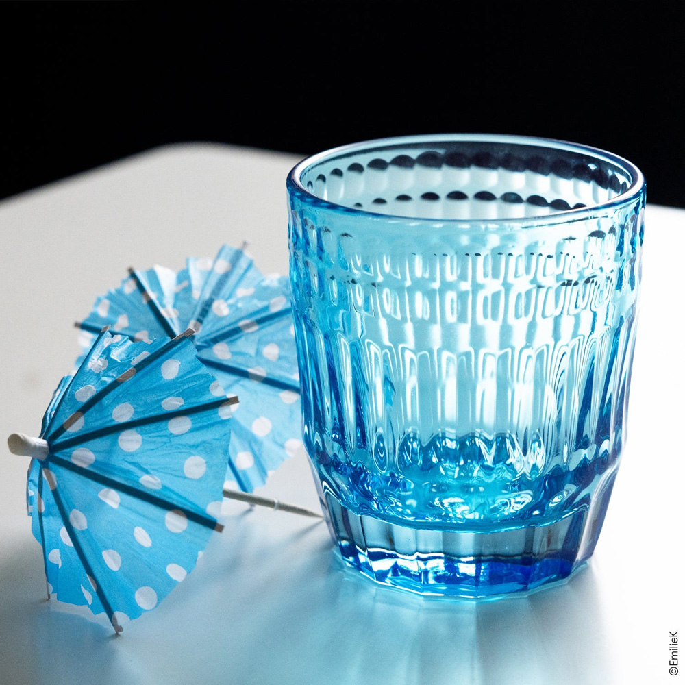 Склянка для напоїв La Rochere COTES BLEUET, вис. 9 см, 270 мл