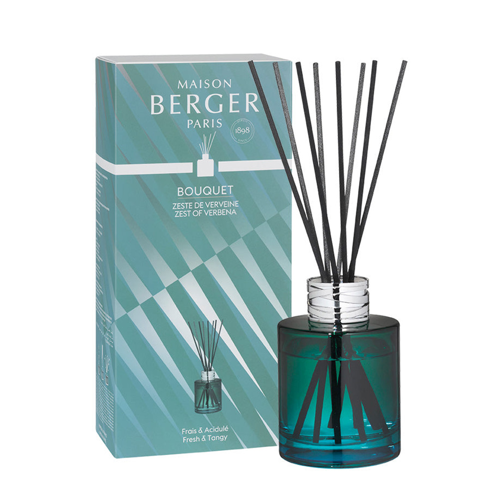 Диффузор Maison Berger Paris DARE BLUE/GREEN с ароматом ZEST OF VERBENA, 115 мл