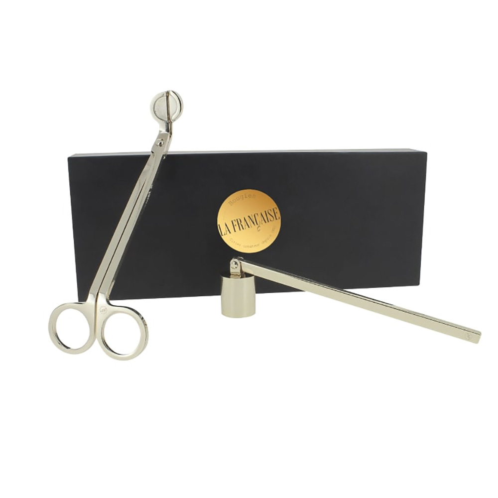 Набор для отрезания фитиля и пламягаситель Bougies La Française, 18 х 6 см