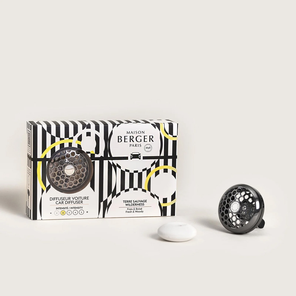 Диффузор для автівки Maison Berger Paris с ароматом WILDERNESS