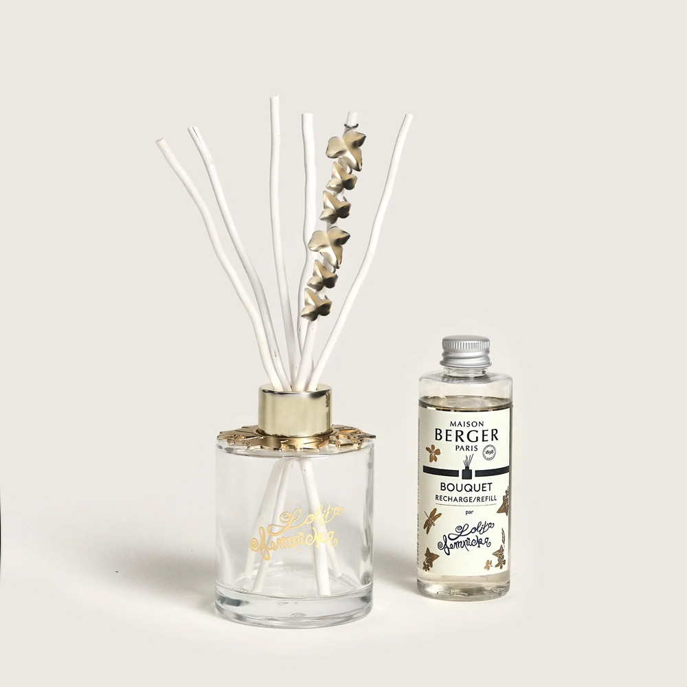 Дифузор Maison Berger Paris LOLITA LEMPICKA прозорий + Наповнювач з ароматом LOLITA LEMPICKA, 100 мл