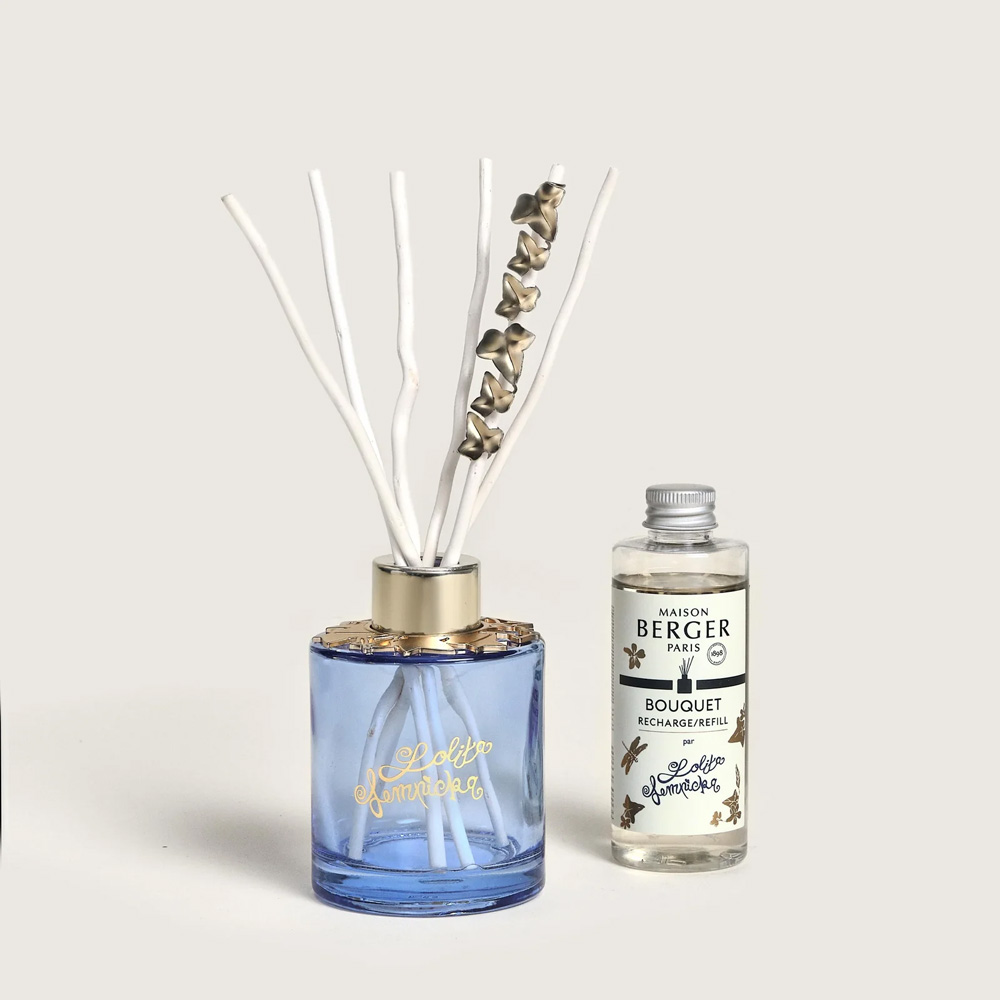 Дифузор Maison Berger Paris LOLITA LEMPICKA блакитний + Наповнювач з ароматом LOLITA LEMPICKA, 100 мл