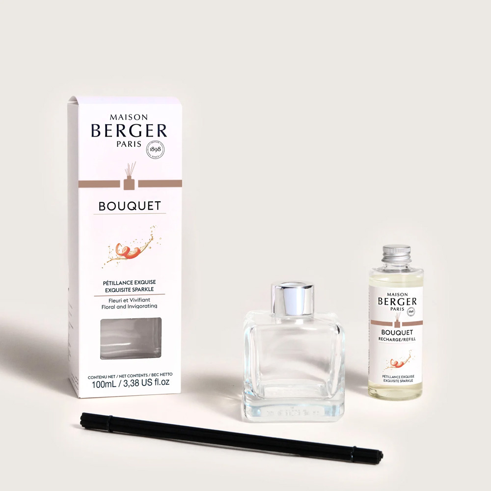 Дифузор Maison Berger Paris ICE CUBE з ароматом EXQUISIT SPARKLE, 100 мл