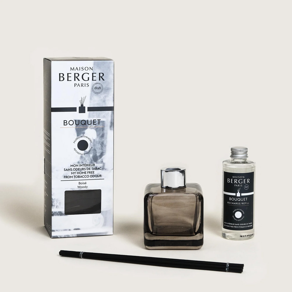 Диффузор Maison Berger Paris ICE CUBE с ароматом ANTI-TABACO, 100 мл