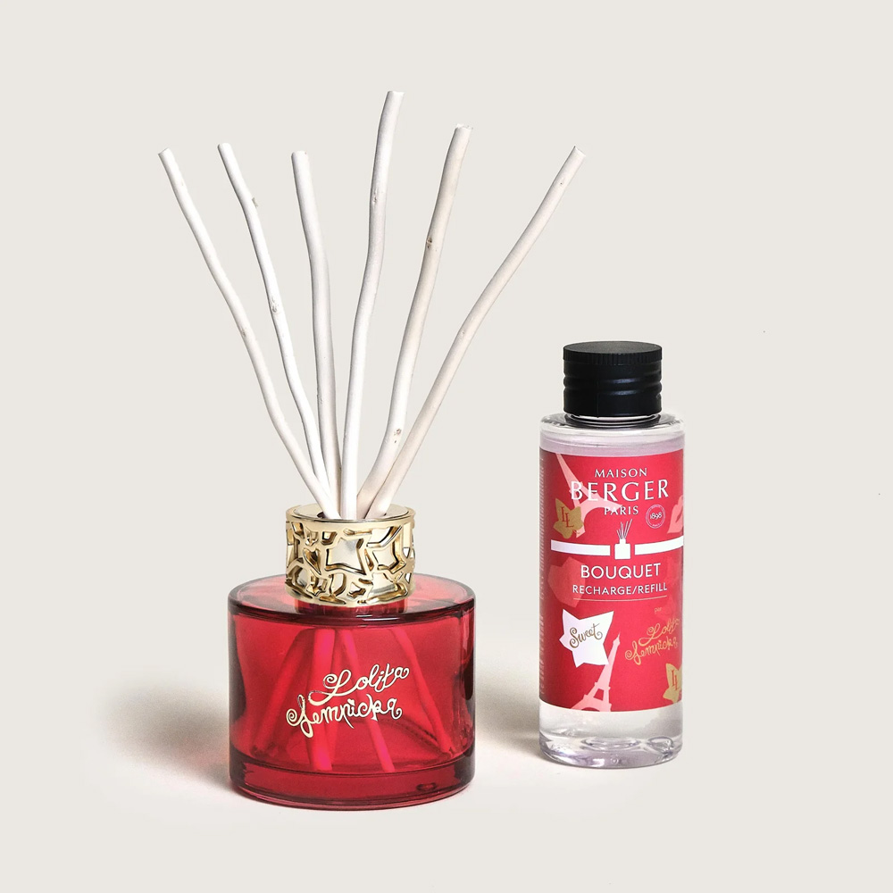 Набор Maison Berger Paris: диффузор LOLITA LEMPICKA SWEET, 100 мл + Наполнитель с ароматом LOLITA LEMPICKA SWEET, 90 мл и спрей с ароматом LOLITA LEMPICKA SWEET, 50 мл