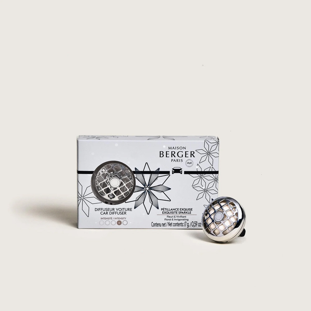 Диффузор для автомобиля Maison Berger Paris ROSALIE с ароматом EXQUISITE SPARKLE