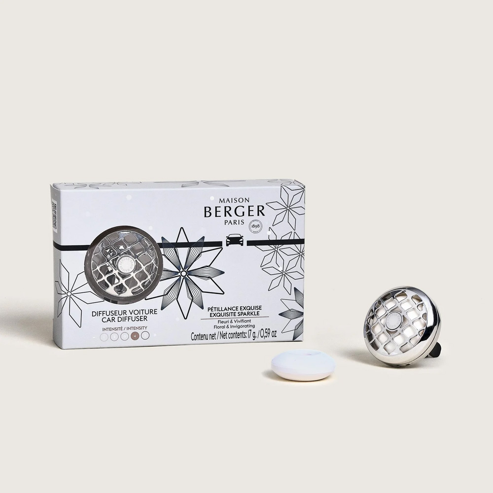 Диффузор для автомобиля Maison Berger Paris ROSALIE с ароматом EXQUISITE SPARKLE