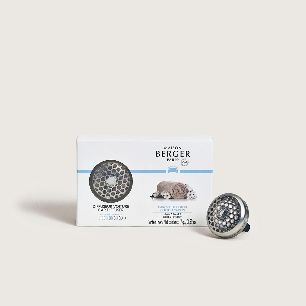 Диффузор для автомобиля Maison Berger Paris HONEY COMB с ароматом COTTON CARESS