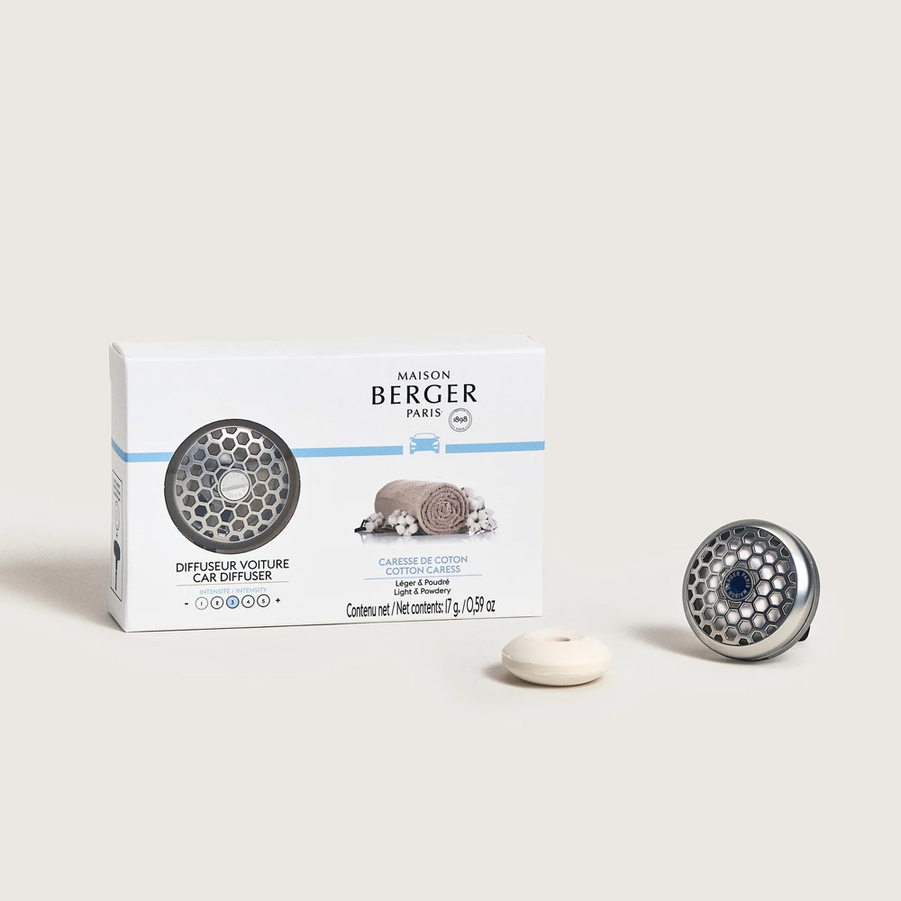 Диффузор для автомобиля Maison Berger Paris HONEY COMB с ароматом COTTON CARESS