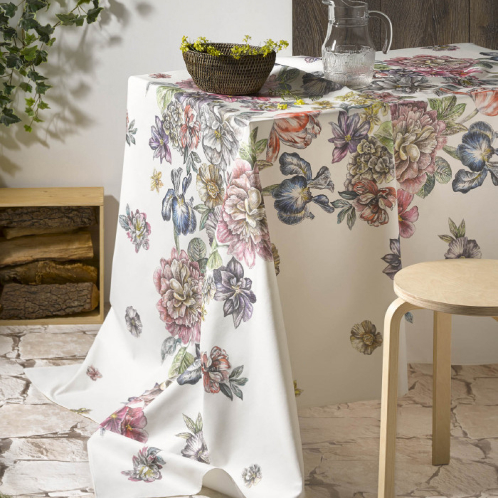 Скатерть Atenas Home Textile Dalia Central, хлопок с покрытием, 150 х 250 см
