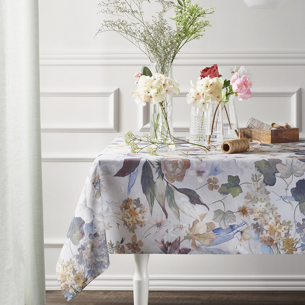 Скатерть Atenas Home Textile Hera, хлопок с покрытием, 150 х 150 см